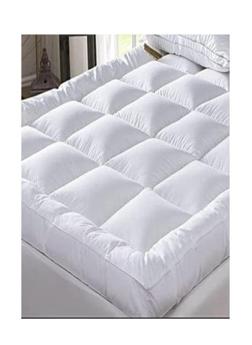 لباد مرتبة من المايكروفايبر 6 سم بحشوة مايكروفايبر...