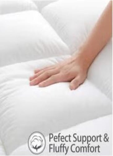 لباد مرتبة من المايكروفايبر 10 سم بحشوة مايكروفايب...