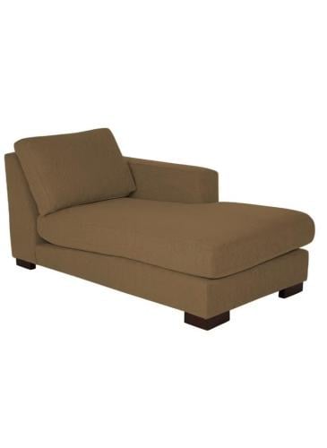 أريكة زاوية يمين مع مسند للذراع الأيسر منجدة بالكت...