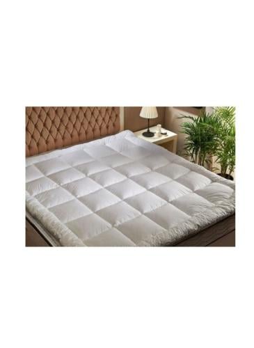 لباد مرتبة من المايكروفايبر 6 سم بحشوة مايكروفايبر...