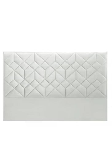 H005 | ظهرية سرير من المخمل - بني