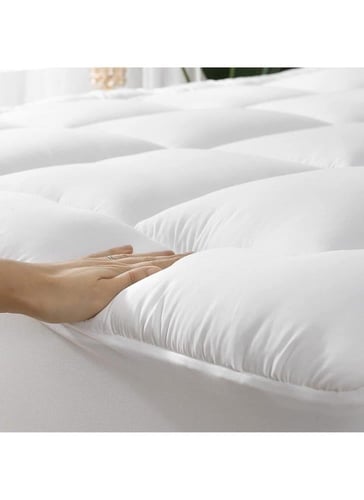 لباد مرتبة من المايكروفايبر 10 سم بحشوة مايكروفايب...