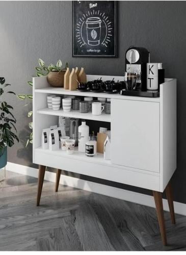 ركن قهوة | طاولة قهوة ام دي اف بسعة تخزين كبيرة من...