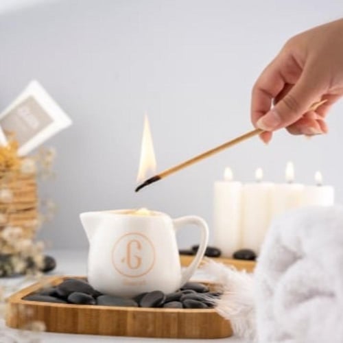 شمعة مساج نايت