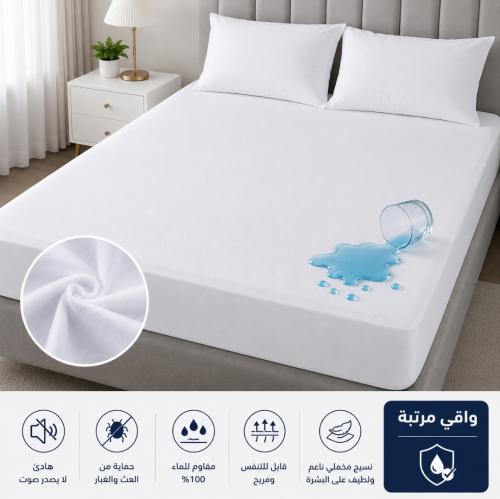 عازل السوائل حماية للمرتبة - متعدد المقاسات