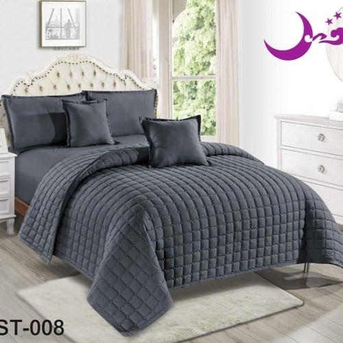 بكج متكامل سرير + مرتبة + مفرش + مخدة + خدادية مرب...