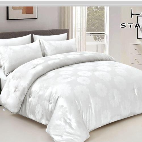 مفرش حرير ناعم - ستاري - نفرين 6 قطع