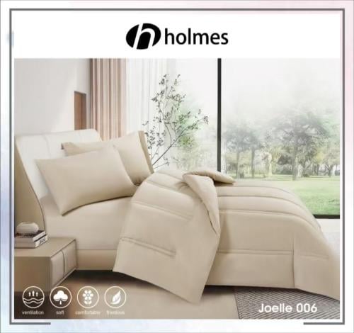 مفرش صيفي هولمس ساده مفرد - 4 قطع