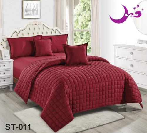 مفرش صيفي مضغوط مزدوج - 6 قطع