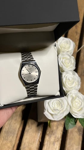 ساعة MTP سير فضي مينا بيج