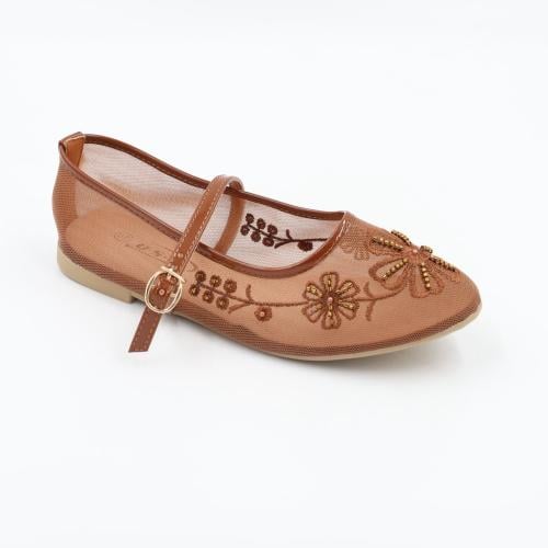 Lace flat embroidered