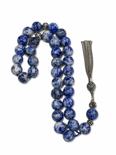 سبحة بحجر اللازورد Lapis lazuli