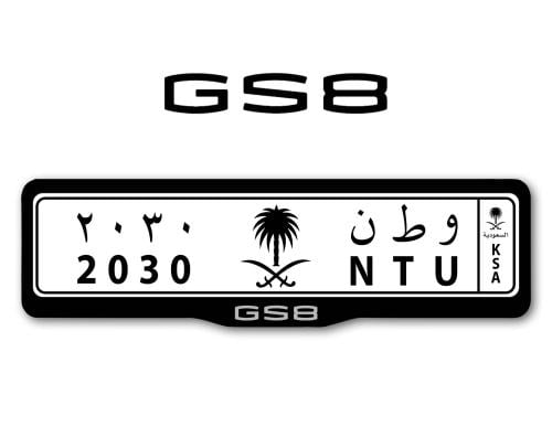 اطار لوحات لسيارات جي اي سي جي اس ٨ - GS8