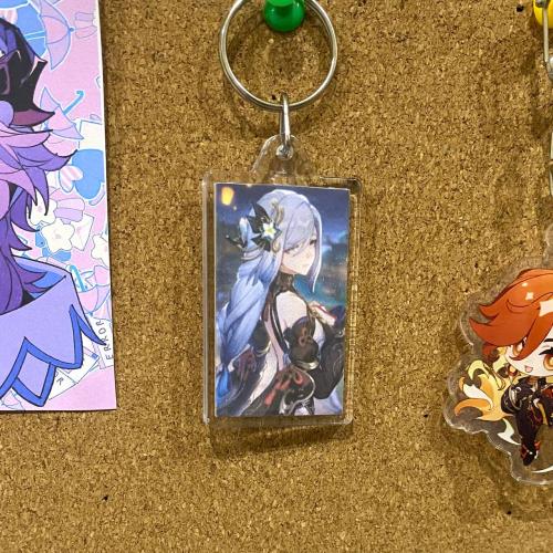 ميدالية اكريليك قينشن شينهي - ‏acrylic keychain Ge...