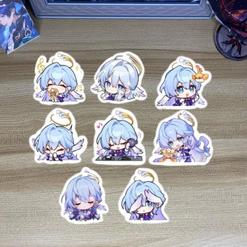 ستيكرات هونكاي ستار روبين - stickers honkai star r...
