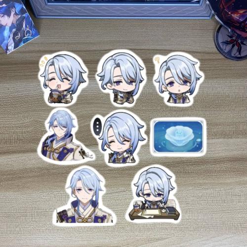 ستيكرات قينشن اياتو - stickers Genshin ayato