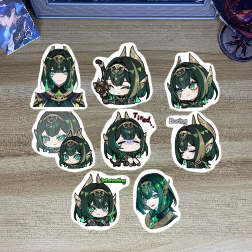 ستيكرات قينشن نيفر - stickers Genshin Nefer