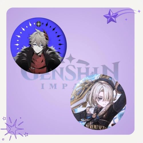 بروشات قينشن إمباكت - brooch Genshin Impact