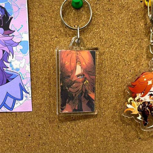 ميدالية اكريليك قينشن ماڤيوكا - ‏acrylic keychain...