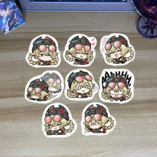 ستيكرات قينشن ياهودا - stickers Genshin jahoda