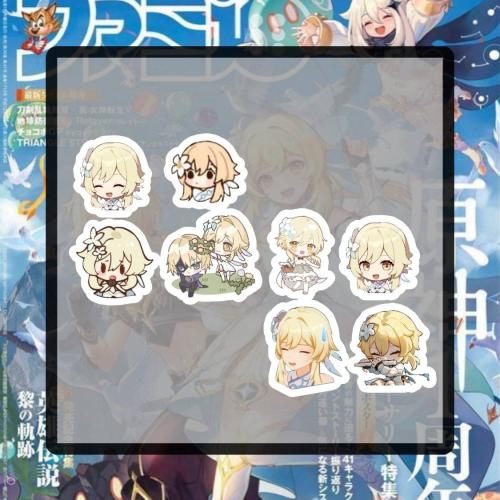 ستيكرات قينشن لومين - stickers Genshin lumine