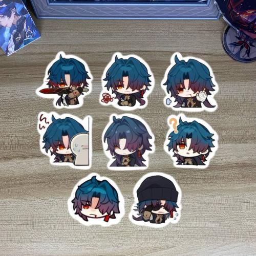 ستيكرات هونكاي ستار بليد - stickers honkai star ra...