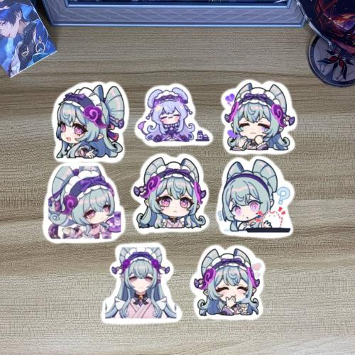 ستيكرات قينشن ميزوكي - stickers Genshin mizuki