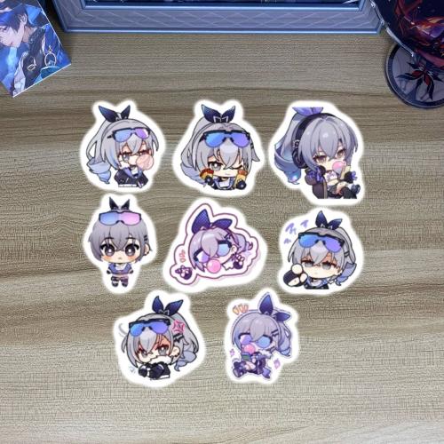 ستيكرات هونكاي ستار سيلفر وولف - stickers honkai s...