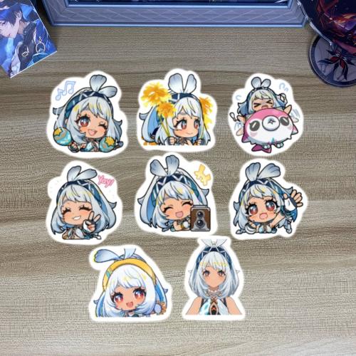 ستيكرات قينشن مولاني - stickers Genshin mualani