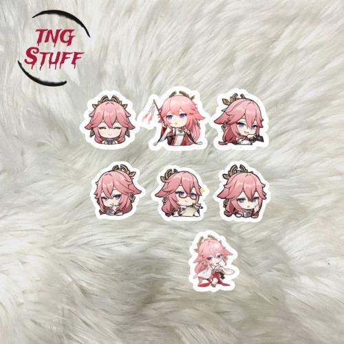 ستيكرات قينشن إمباكت - stickers Genshin Impact