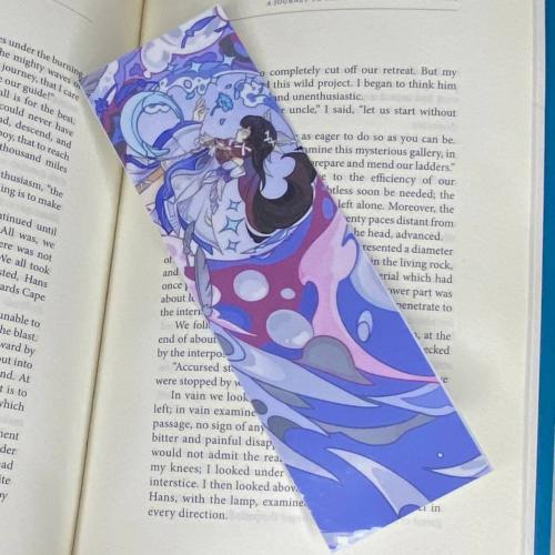 فاصل كتب قينشن كولومبينا - bookmark Genshin columb...