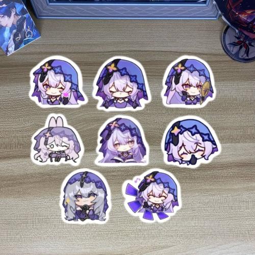 ستيكرات هونكاي ستار بلاك سوان - stickers honkai st...