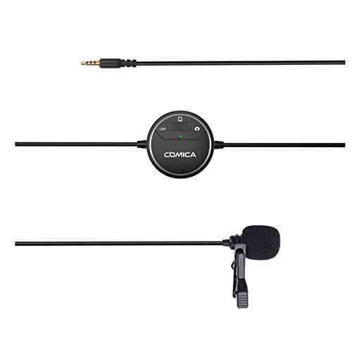 لاقطة كوميكا للجوال والكاميرا مع مدخل هدفون