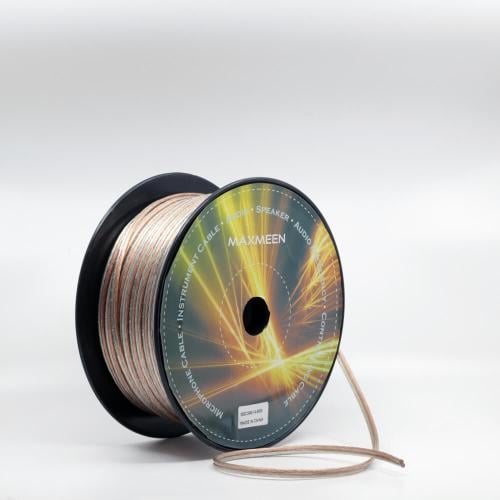 MSC306-14 لفة سلك سماعة شفاف من ماكسمين 14 جيج 30...