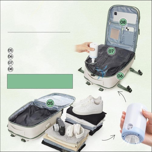 شنطه سكري مع مضخة تفريغ الهواء