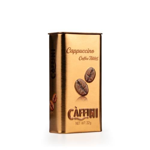 Caffeine Cappuccino Coffee Tablets – A rich and distinctive flavor
