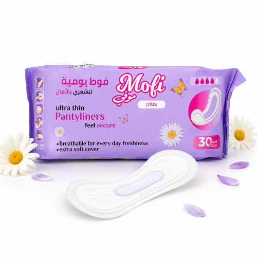 Movi feminine hygiene pads, pantyliner