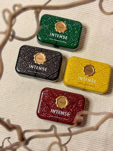 كومباس إنتنس أقراص استحلاب بلاك منثول 20 غرام