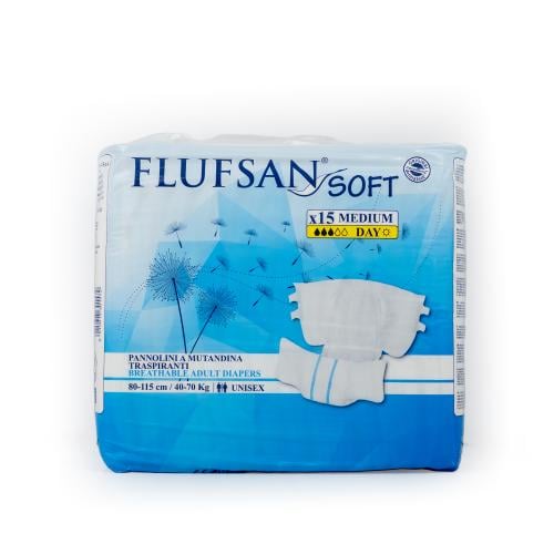 فلوفسان للبالغين، ناعم، متوسط، 6 × 15 قطعة