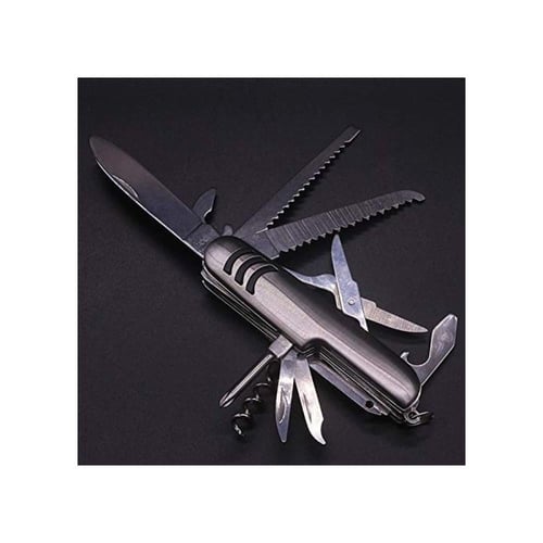 سكين متعدد الإستخدامات 11 في 1 بنمط سويسري