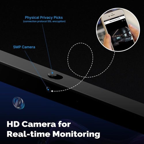 لوحة تحكم منزل ذكي 10.1 بوصة – شاشة لمس FHD مع بوا...