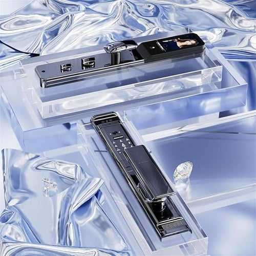 ذكي كالون الباب مزودبخاصية التعرف على الوجه ثلاثي...