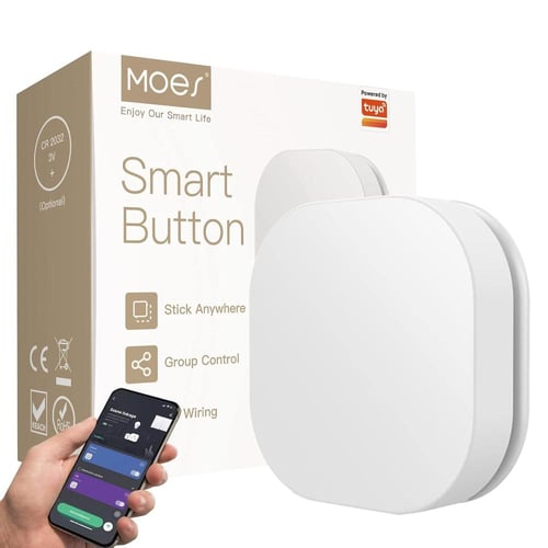 مفتاح زر ذكي مقاوم للماء بتقنية ZigBee – للتحكم با...