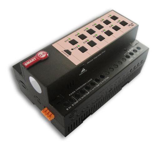 G4 SB-RLY12c10A-DN Relay 12ch 10Amp / ch, DIN-Rail...