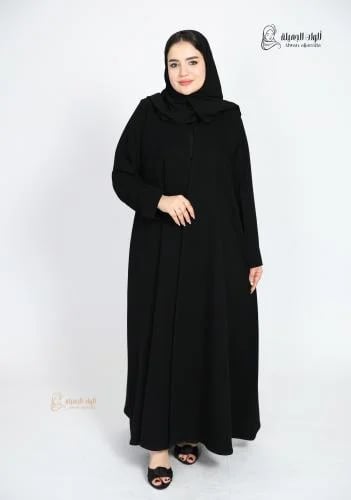 عباية إيليجانت نص كلوش - كريب سيراميك