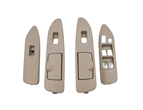 ديكور سوتش زجاج لاندكروزر 2003 - 2007 - بيج 4 قطع