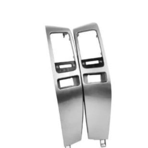 بكج ديكور ريش مكيف وسط أسود و إطار ريش المكيف فضي...