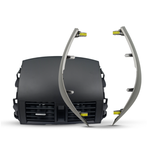 بكج ديكور مكيف اسود و ديكور اكتاف جانبية فضي كورول...