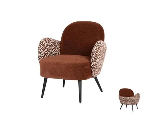 كنب مفرد بتصميم مريح بألوان مختلفة