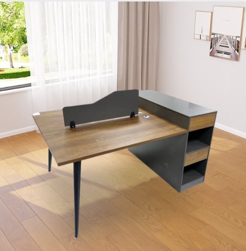 وحدة عمل ثنائي تجمع بين البساطة والجمال بمقاسات مخ...